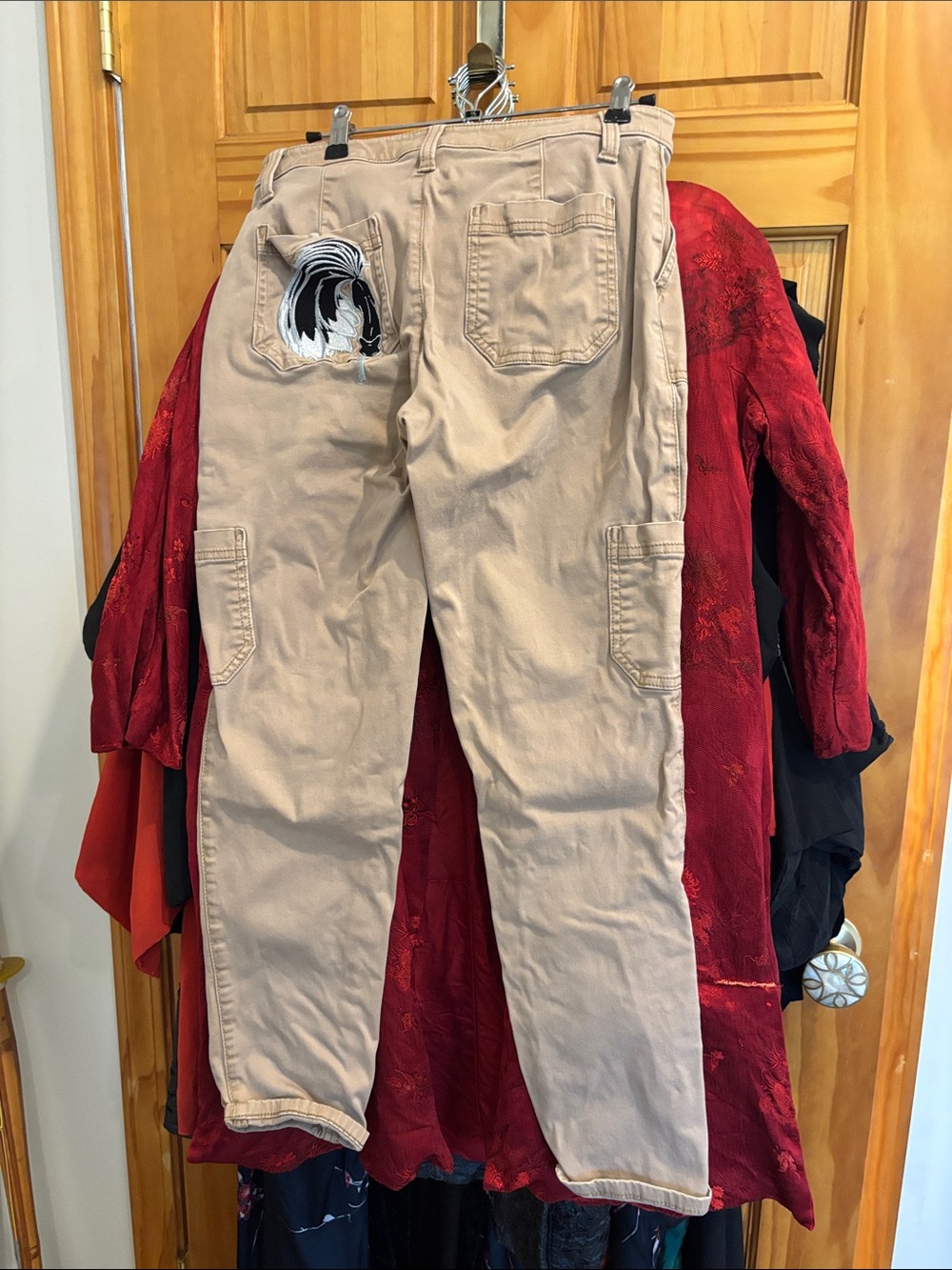 Banana Republic Beige Straight-Leg Utility Pants - Picture 5 of 6